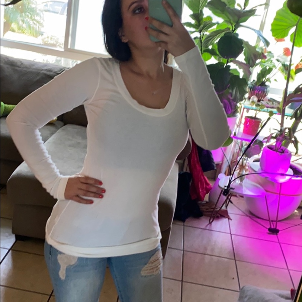 White long sleeve